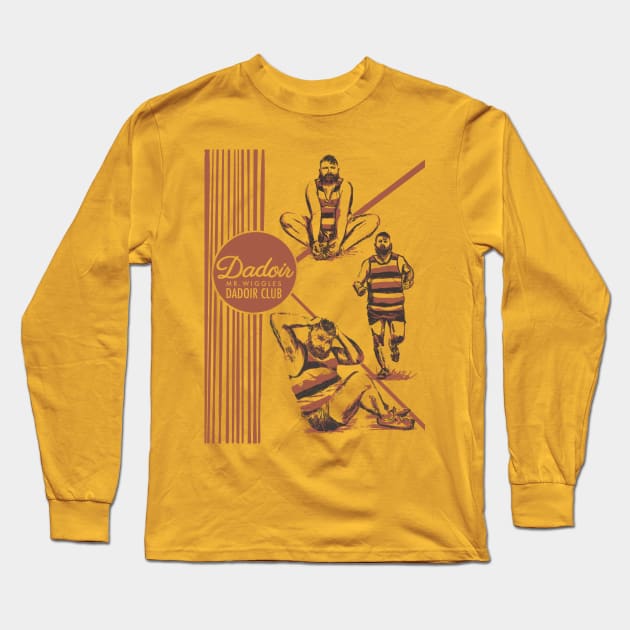 Dadoir Athletic Academics Long Sleeve T-Shirt by TJ_Wiggles